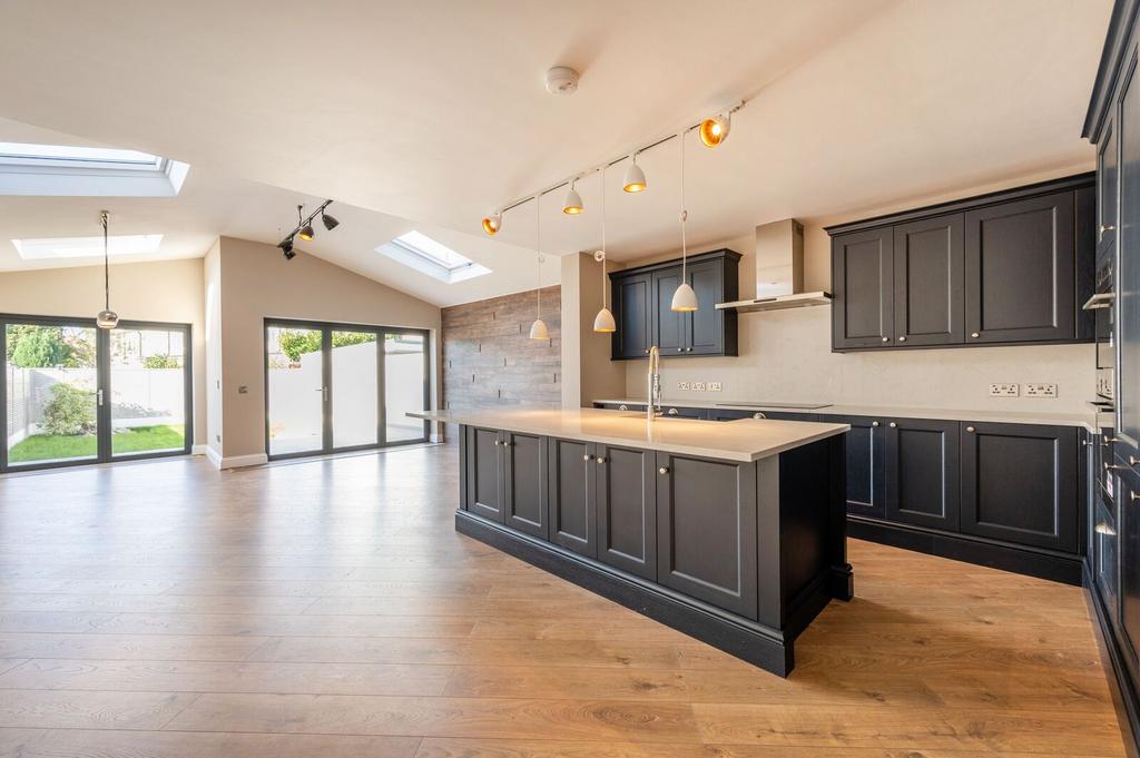 Open-plan living area, open plan living