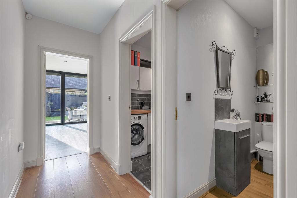 Hall Into Cloakroom, Cloakroom &amp; Kitchen