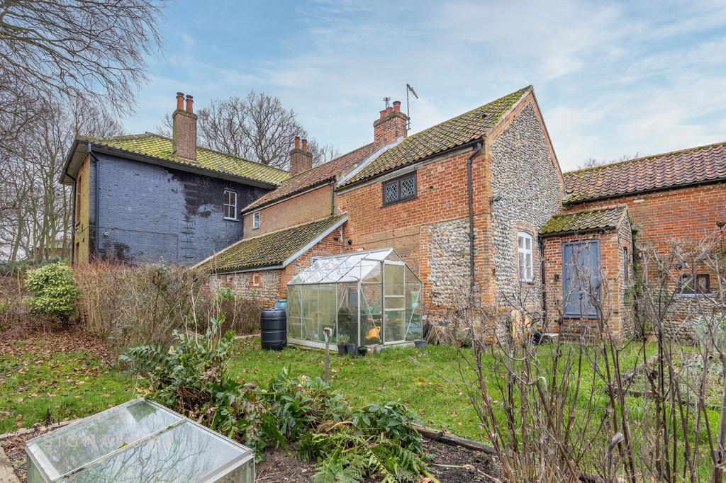 Rear Elevation form Kitchen Garden