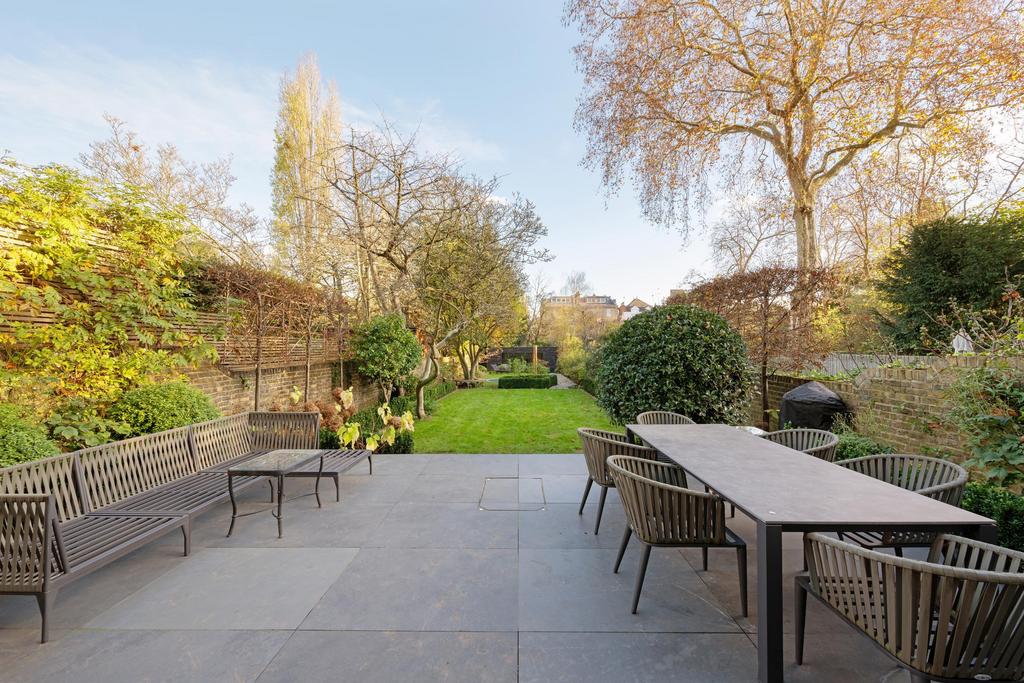 Patio view, garden