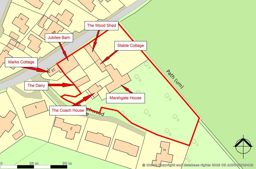 Land map - labels
