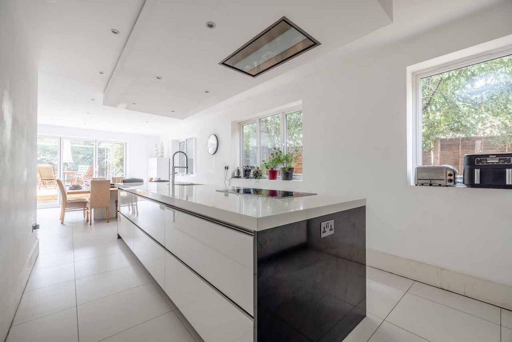 Open-plan living area, open plan living