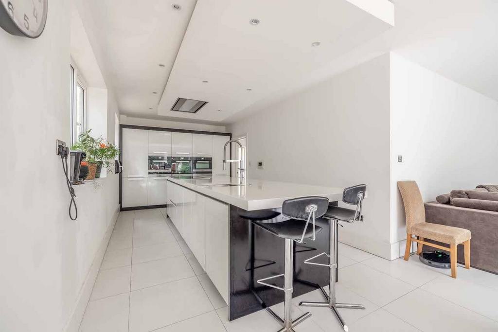 Open-plan living area, open plan living
