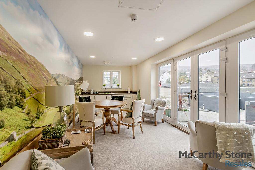 Open-plan living area, open plan living