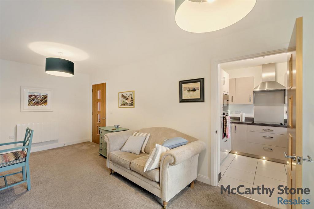 Open-plan living area