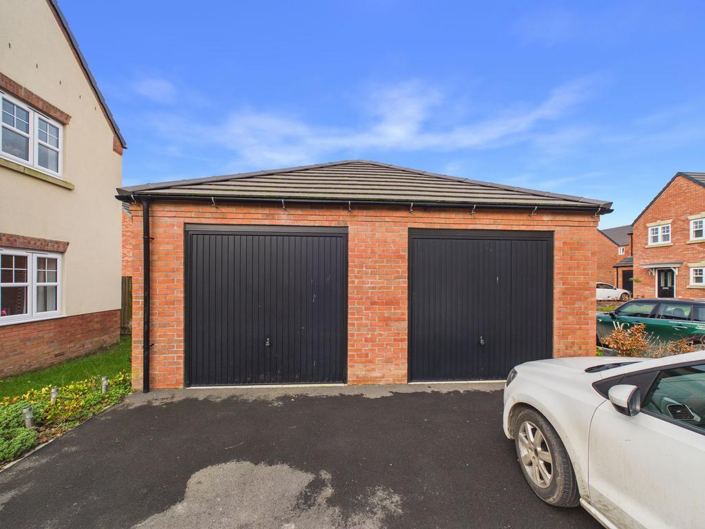 Double garage
