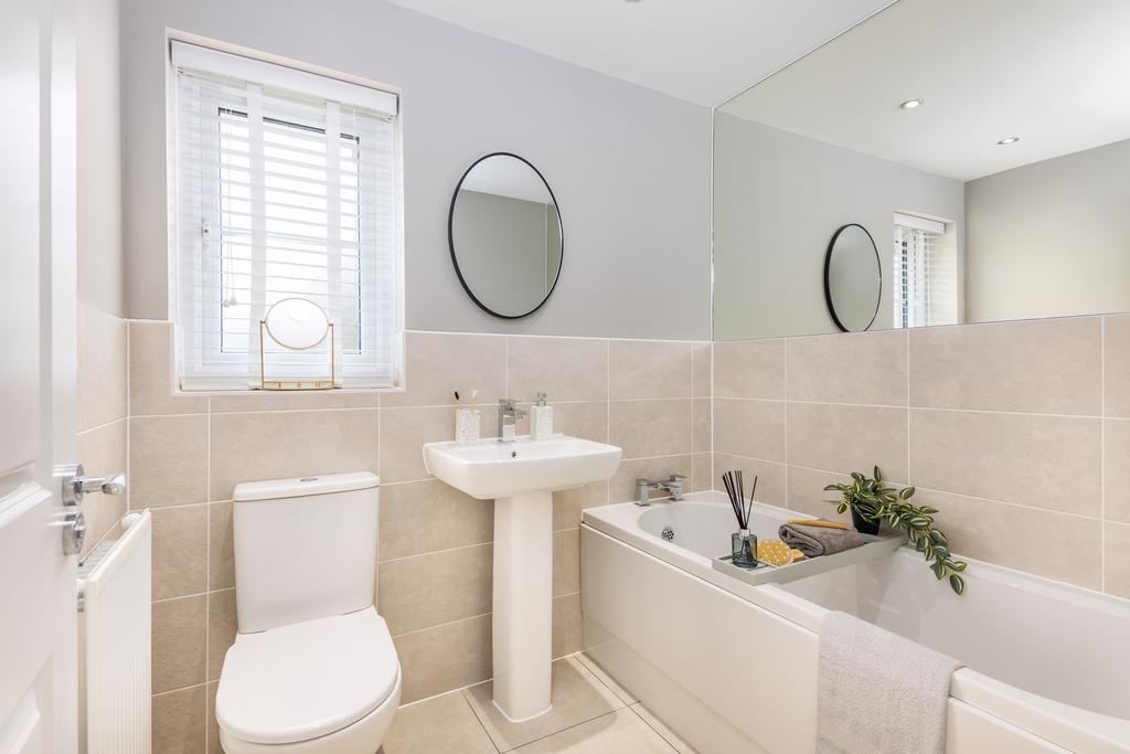 Bathroom in the Moresby 3 bedroom home
