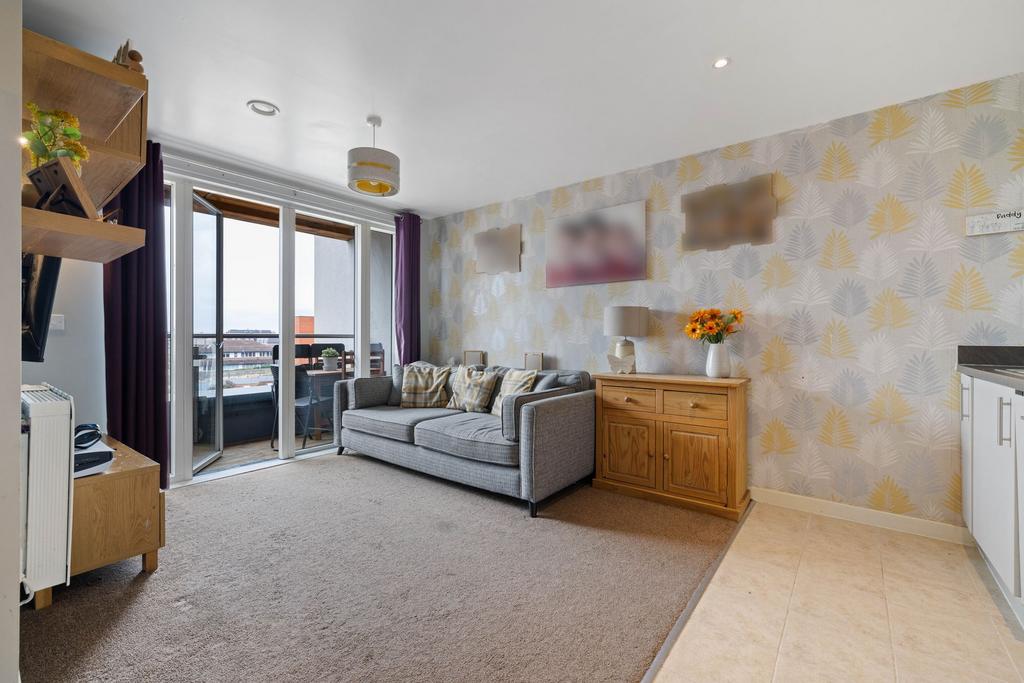 Living room reverse angle