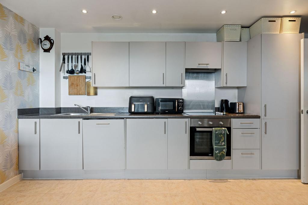 Open plan kitchen