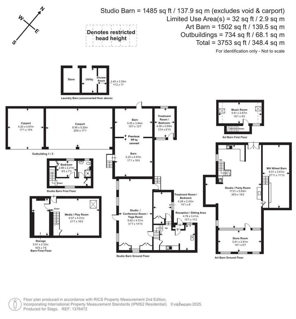 Holwell Outbuildings Floorplan