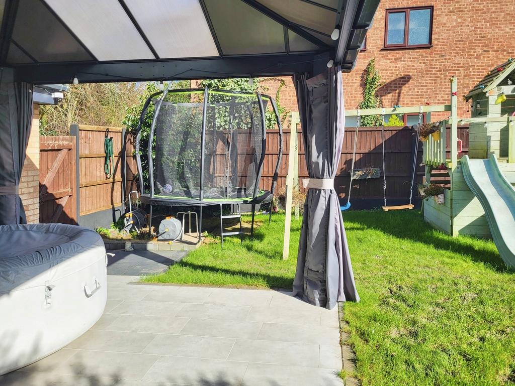 Rear garden