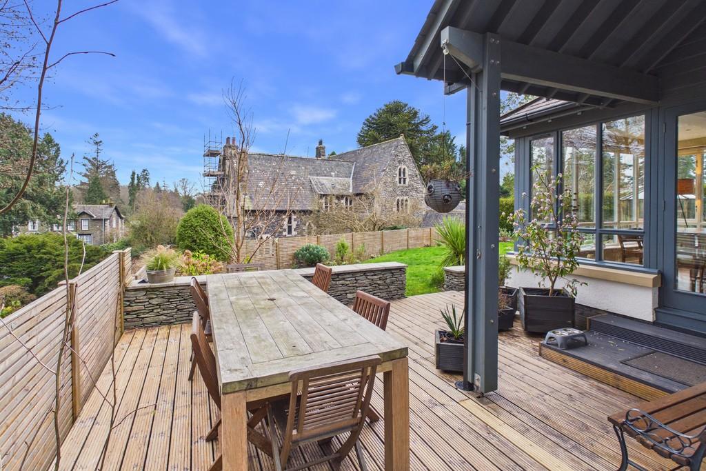Patio and deck