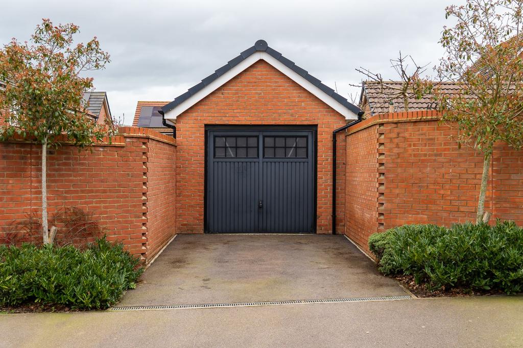 Driveway and Garage