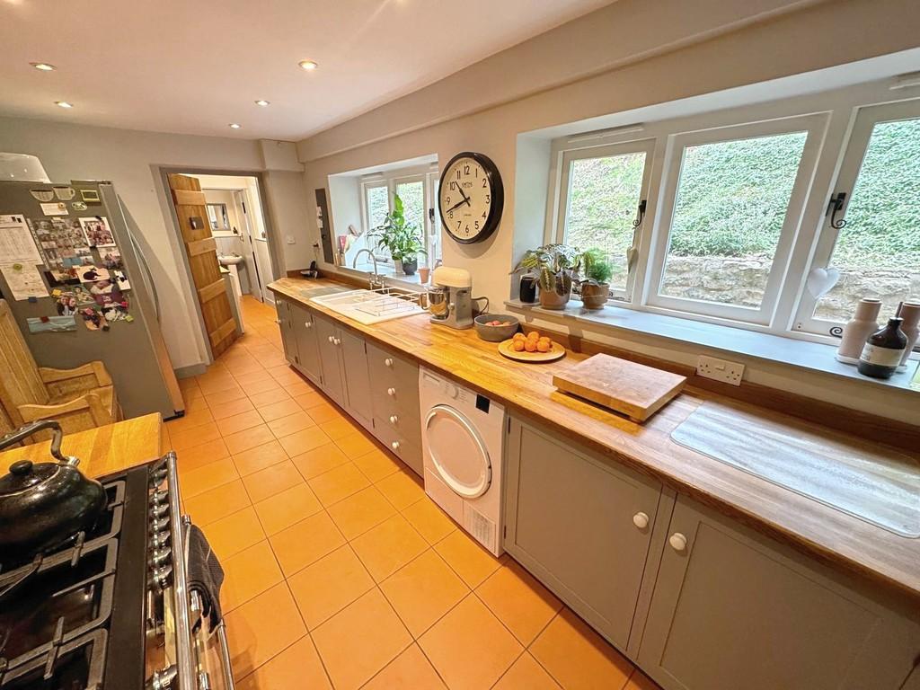 Kitchen to rear window