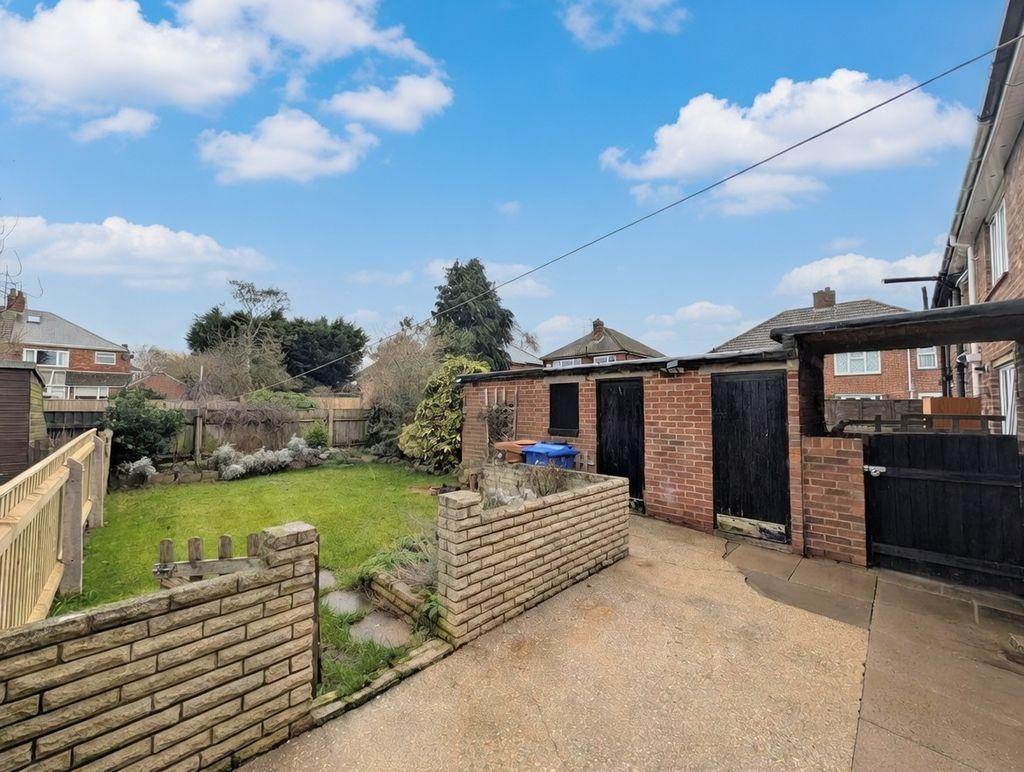 Rear garden