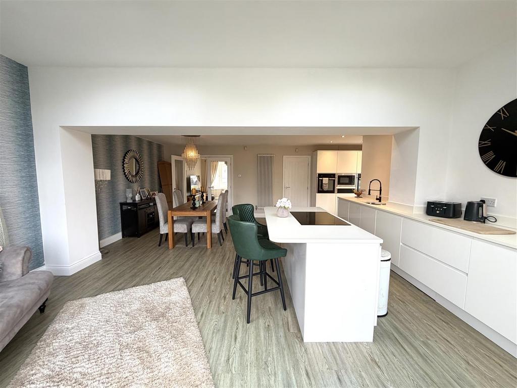 Open Plan Kitchen Living Dining Area