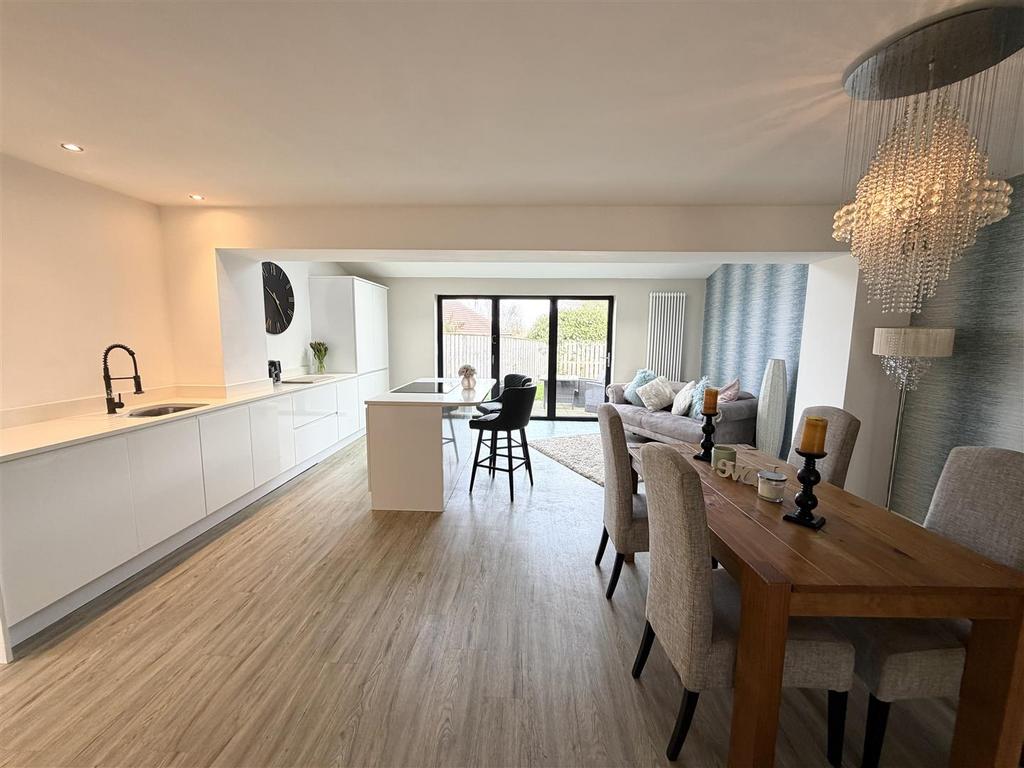 Open Plan Kitchen Living Dining Area