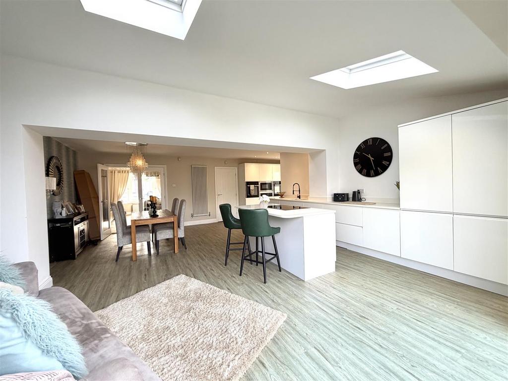 Open Plan Kitchen Living Dining Area
