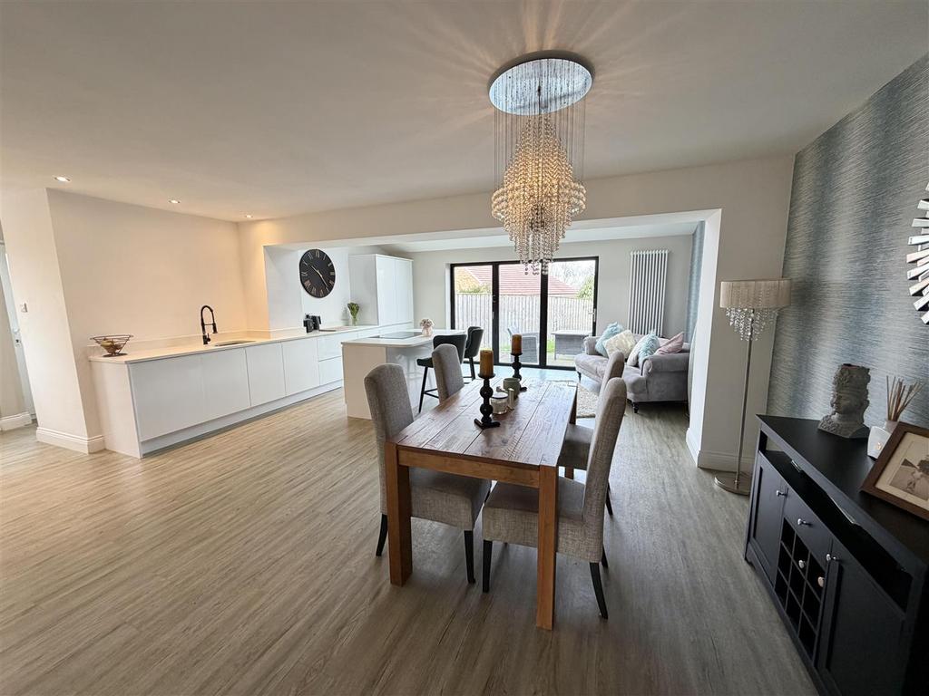 Open Plan Kitchen Living Dining Area
