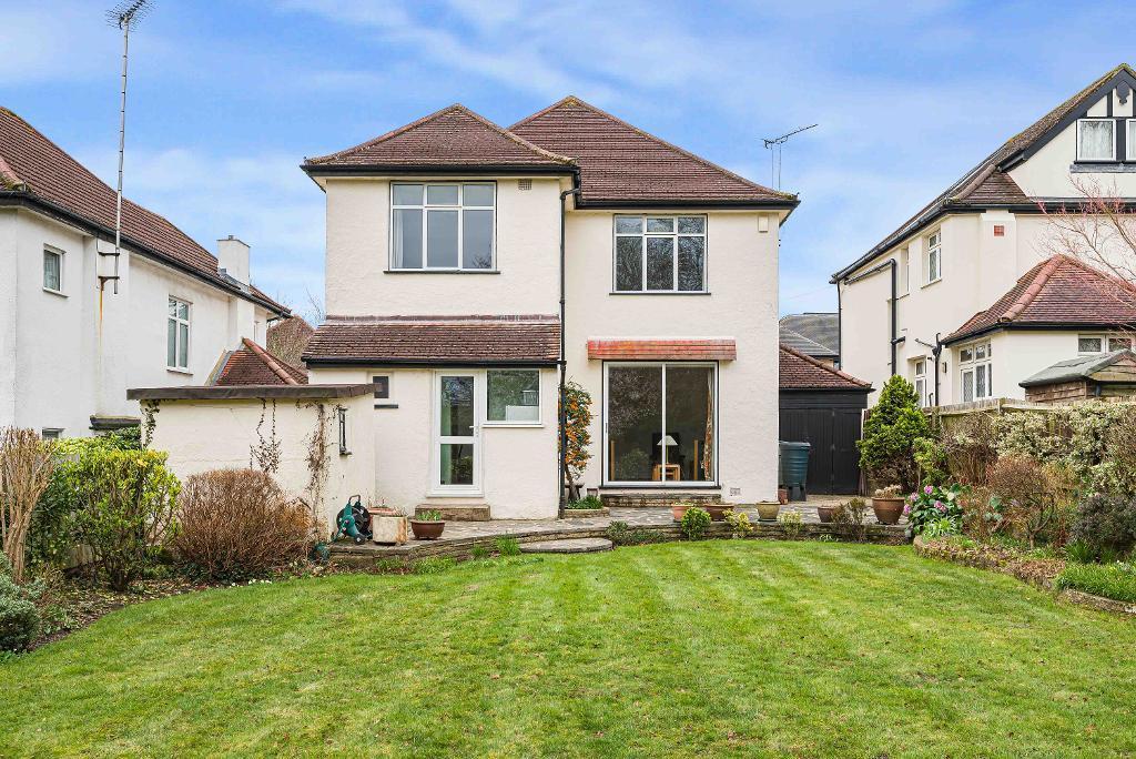 Rear of property
