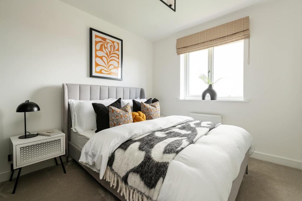 A simple, tranquil space offering comfort for...