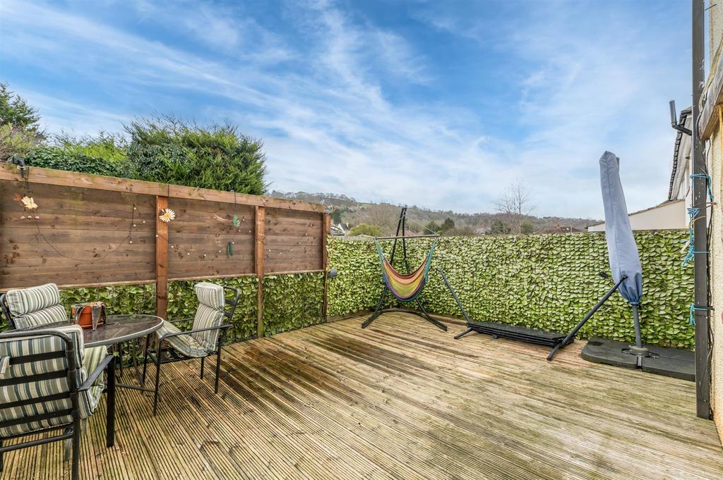 Southerly Facing Decked Patio