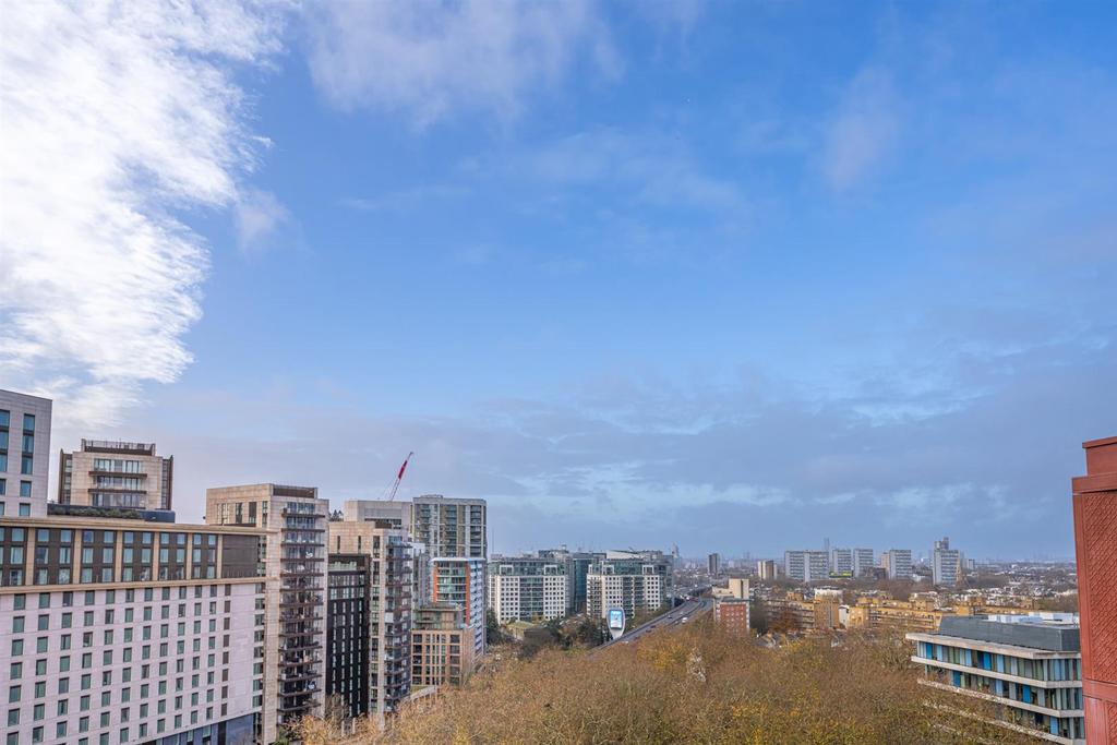 Panoramic South-facing view from the 12th floor ov