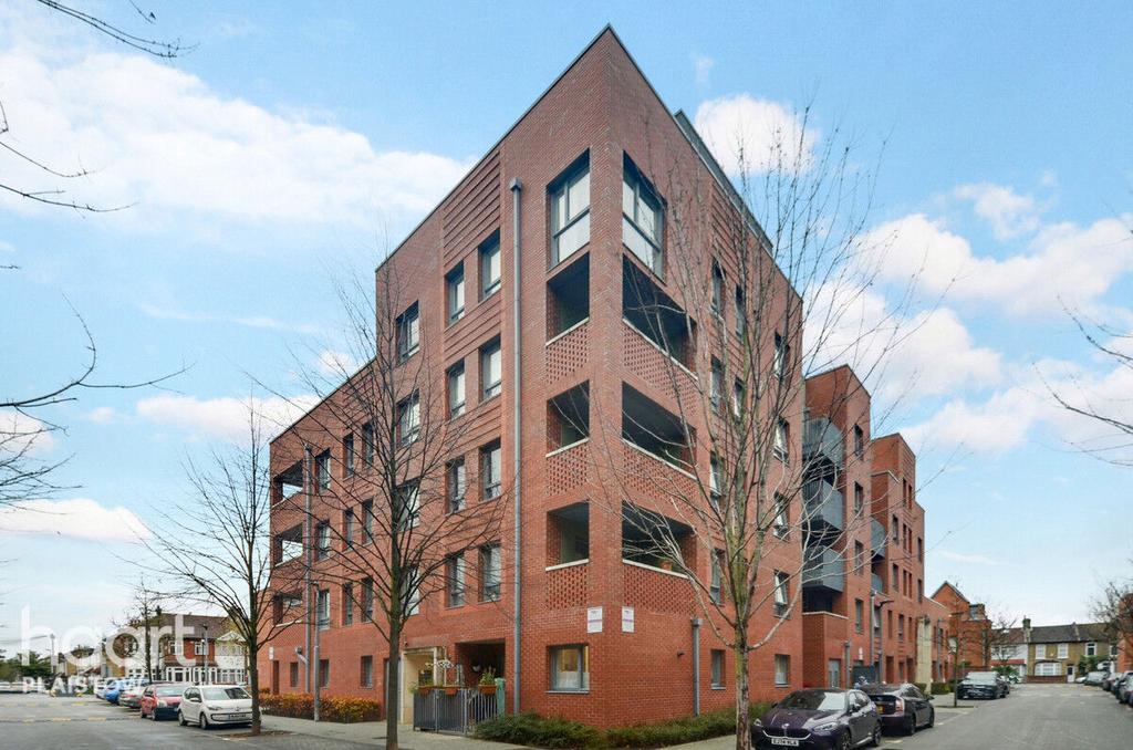 Apartment building facade, block of apartments