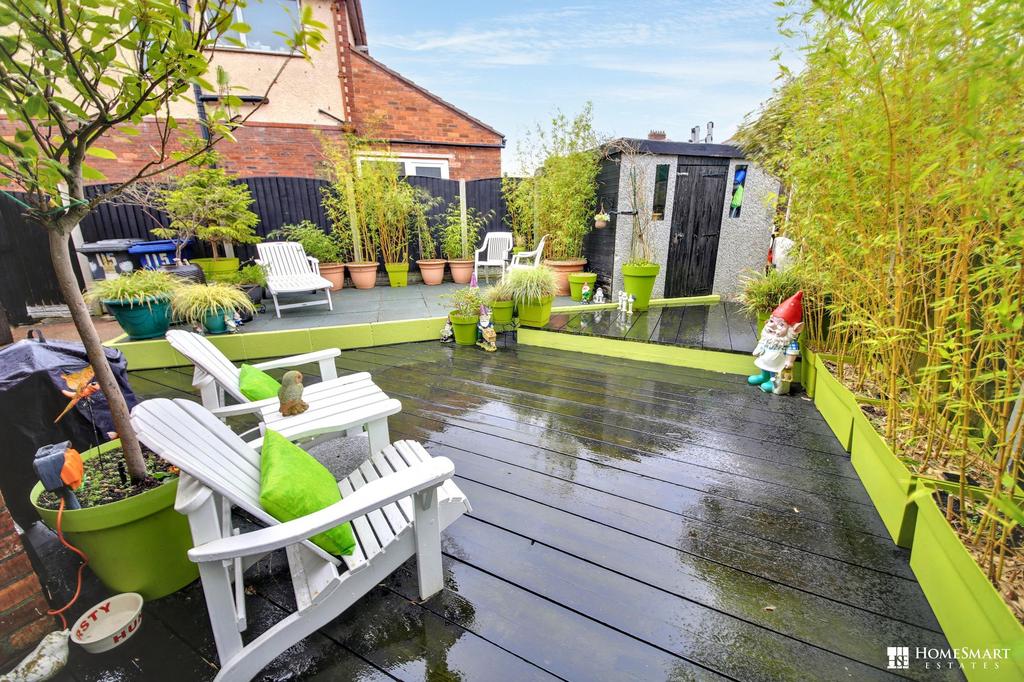 Rear garden