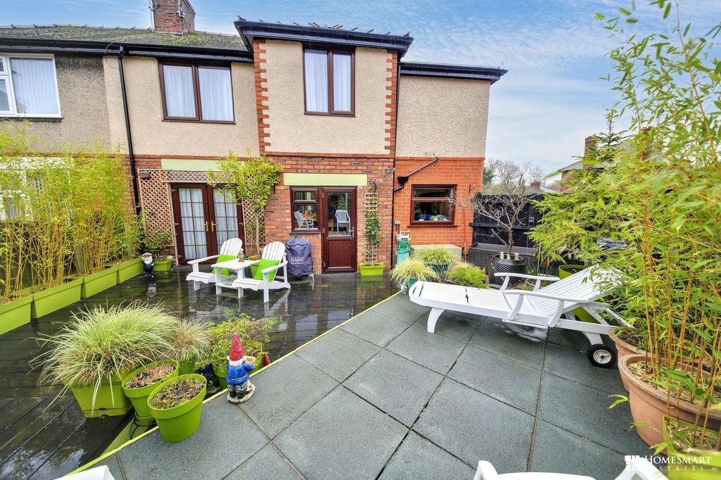 Rear garden