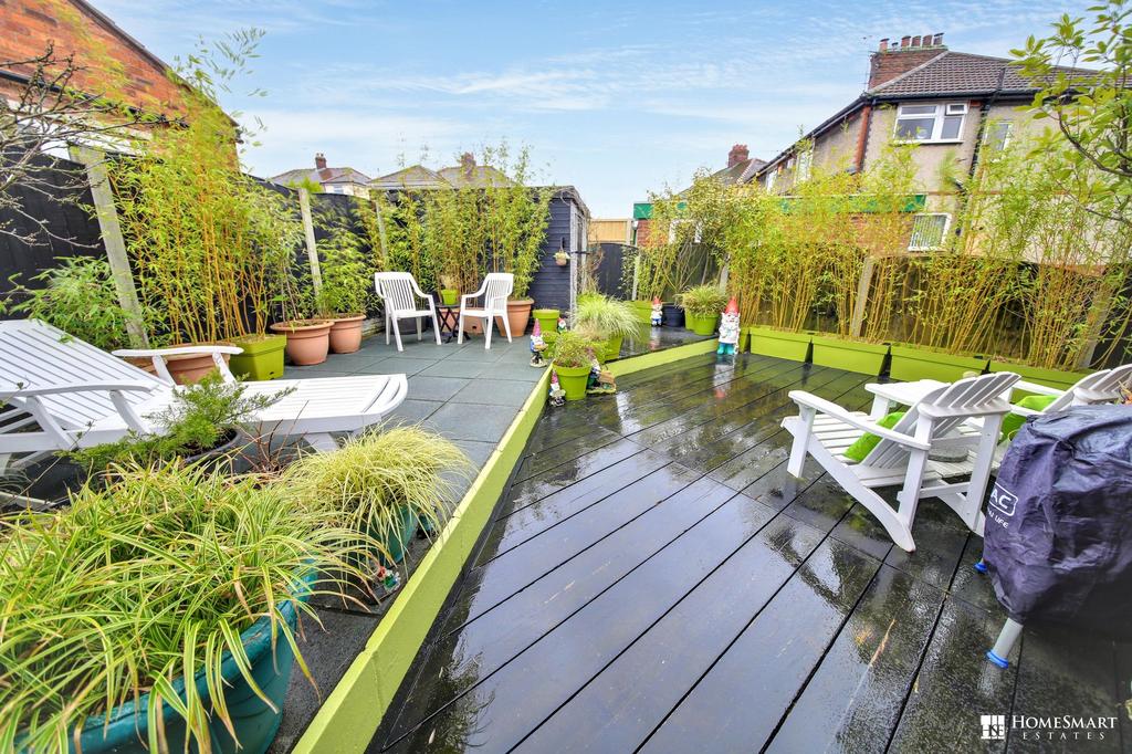 Rear garden