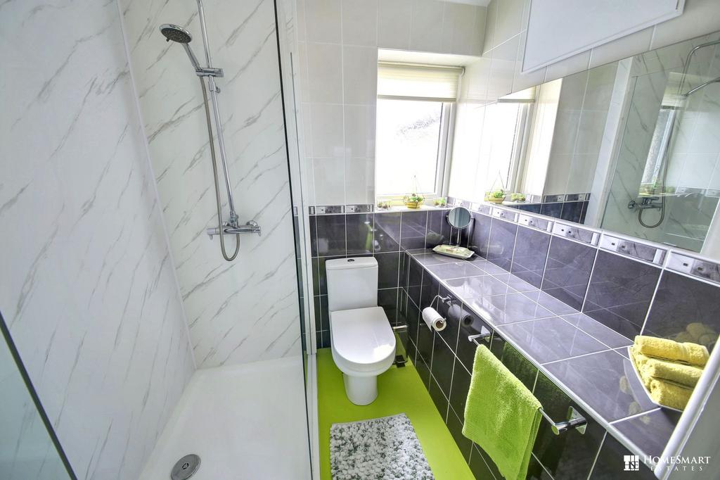Upstairs shower room