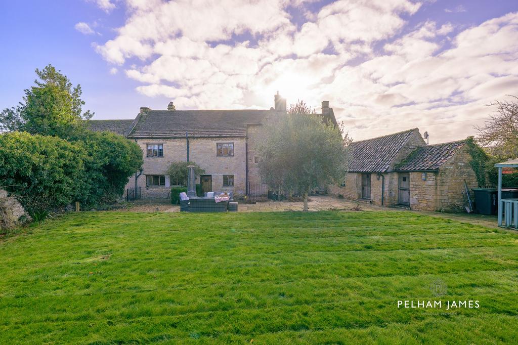 Rear Garden, Wellington House, Kings Cliffe