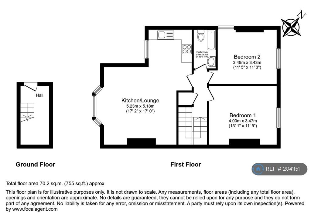 Floorplan (Rough Layout Only)