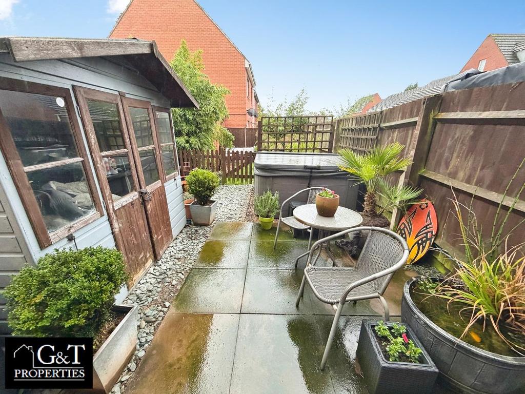Rear garden