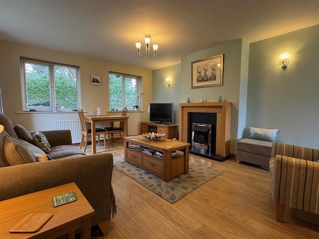 Lounge with dining area