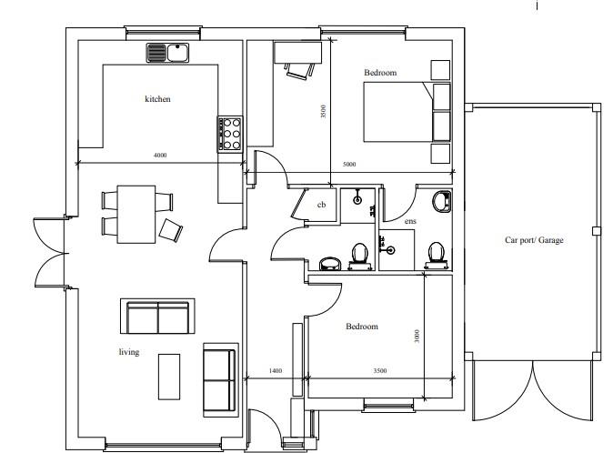 Proposed annexe plan