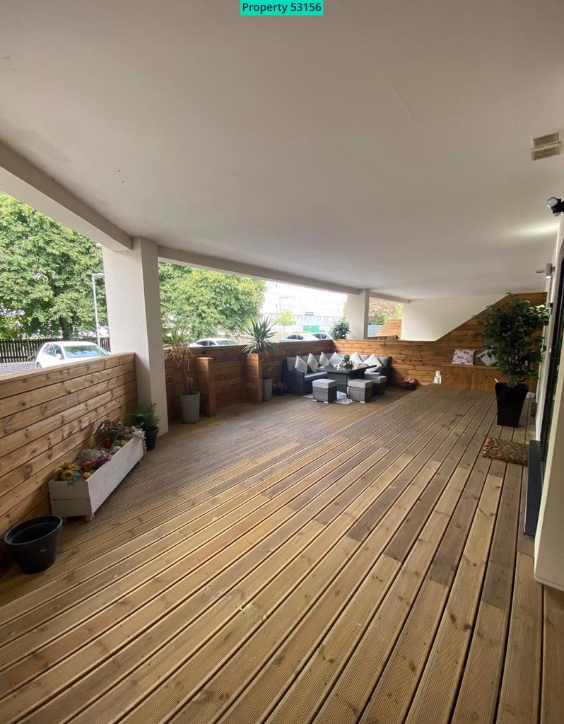 Outdoor 51m2 terrace