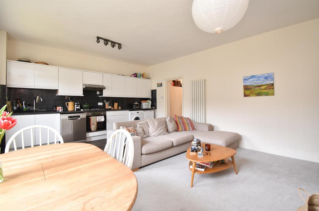 Open plan living space