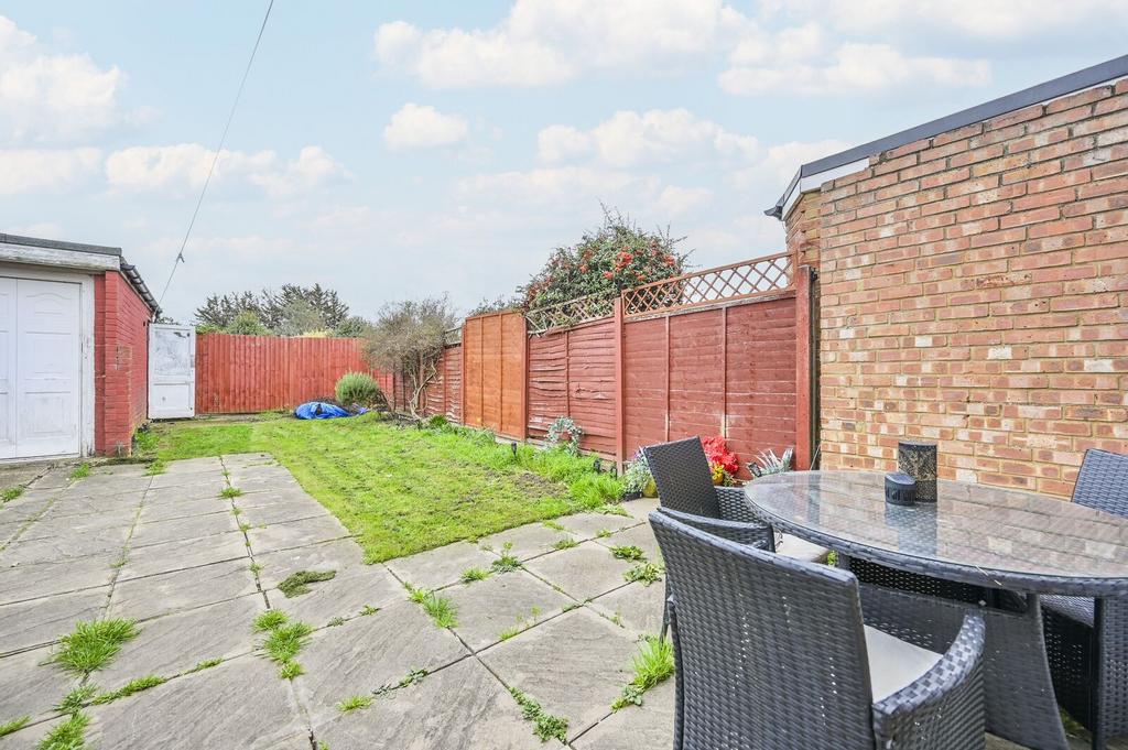 Patio view, garden