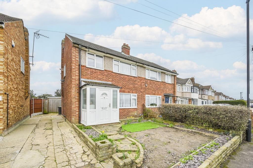 Semi-detached house exterior