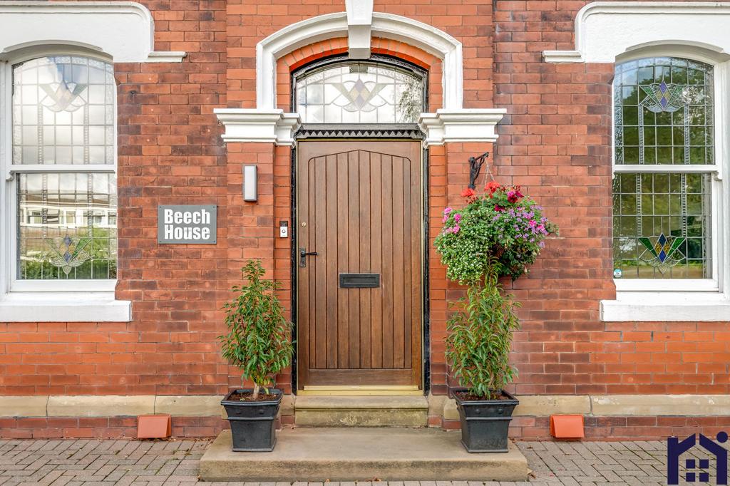 Imposing entrance