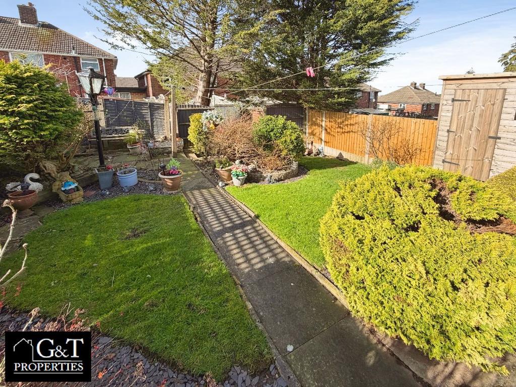 Rear garden