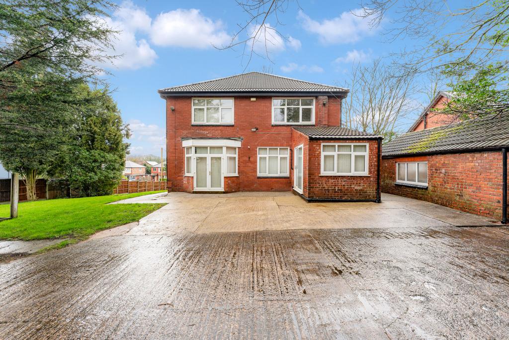 Rear Garden + Driveway