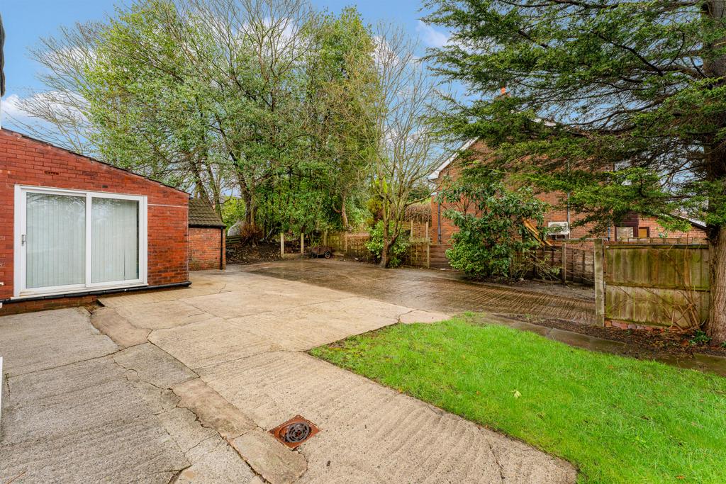 Rear Garden + Driveway
