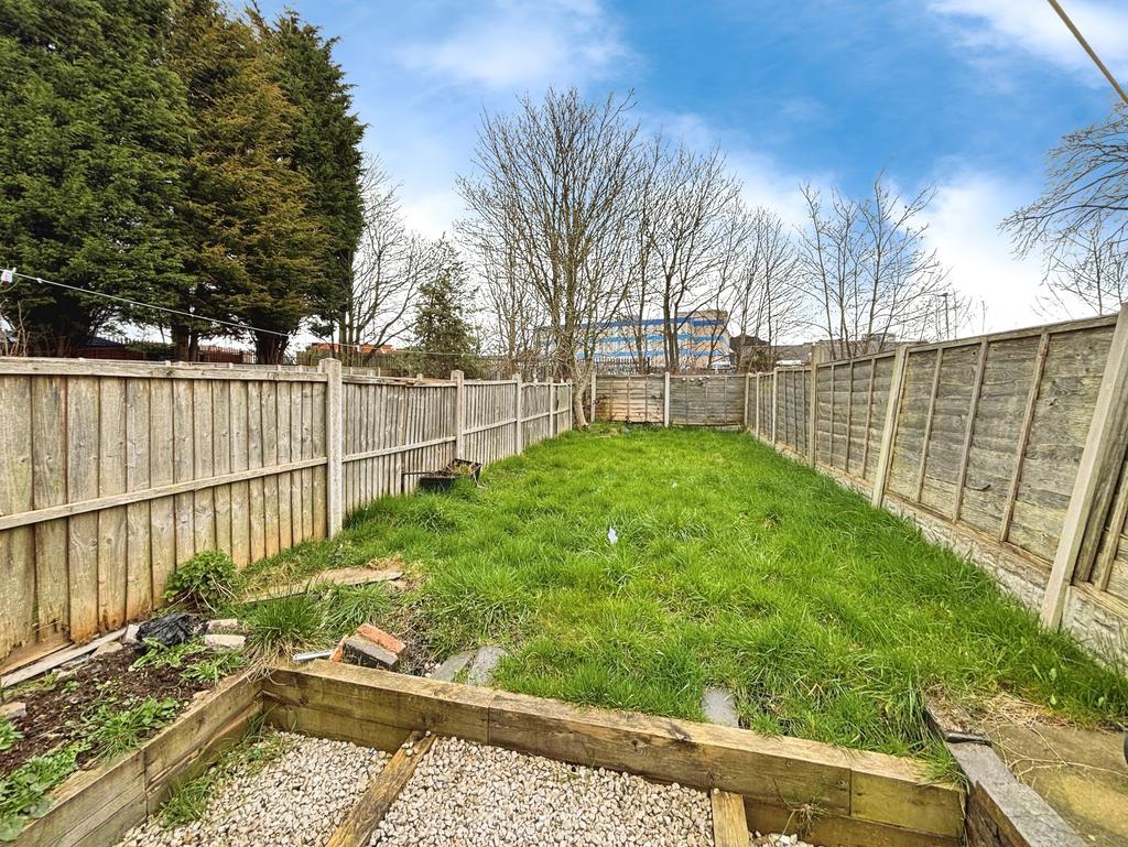 Rear garden