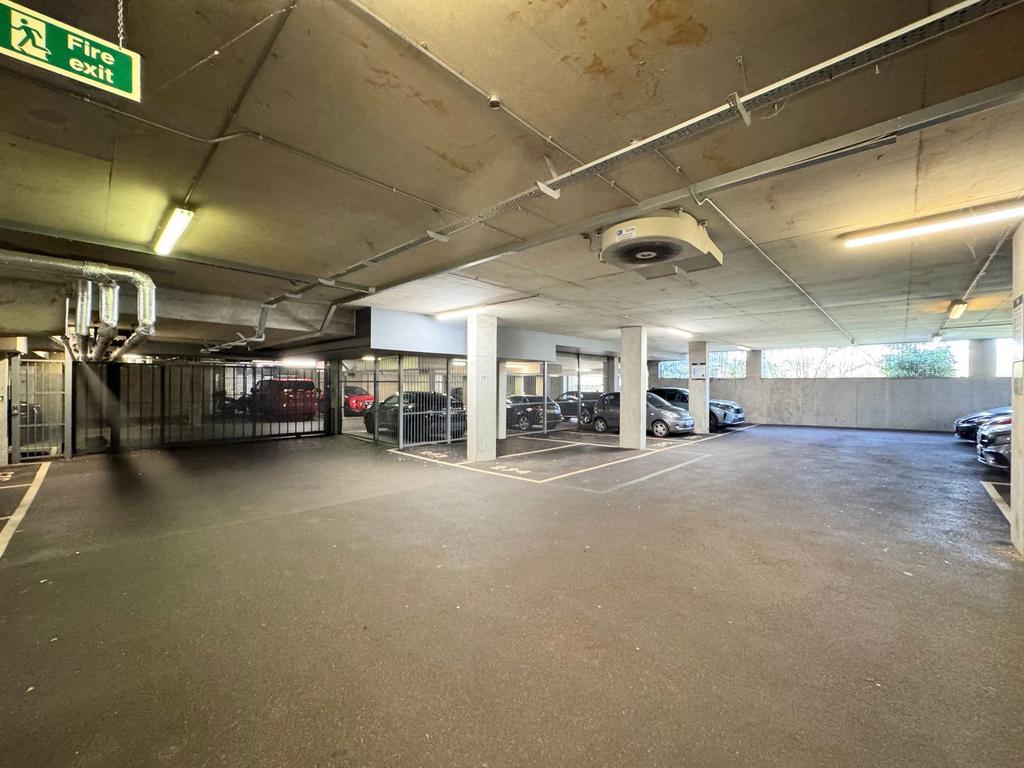 Secure underground parking
