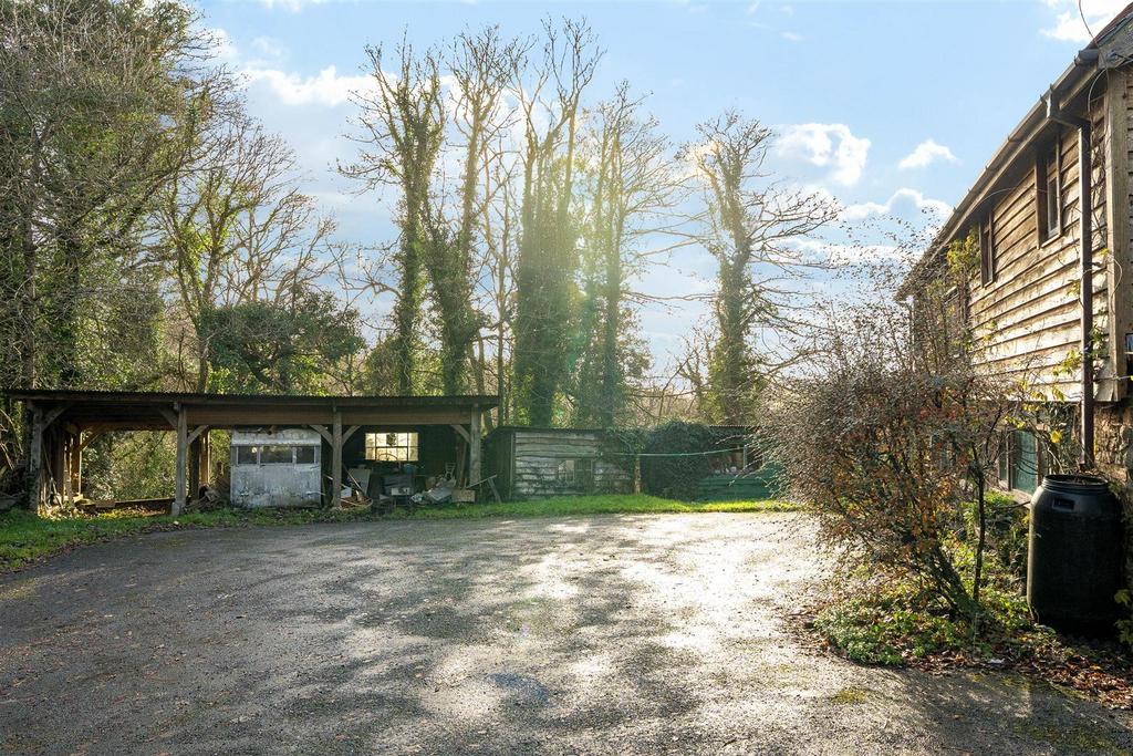 Driveway &amp; Barns