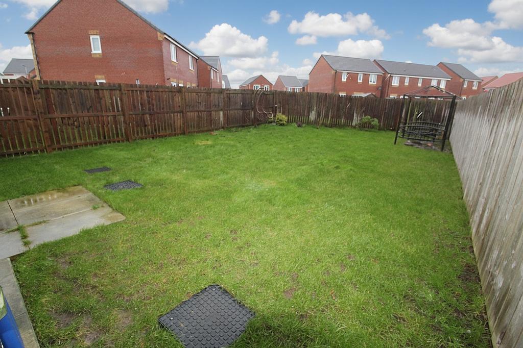 Rear garden