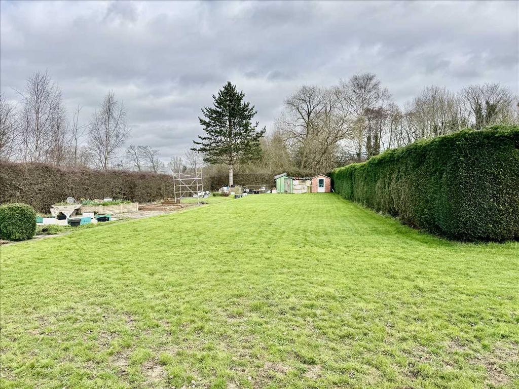 Rear garden